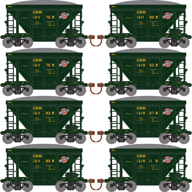 PREORDER Athearn Roundhouse RND-1171 HO 24' Ore Car With Load, CNW