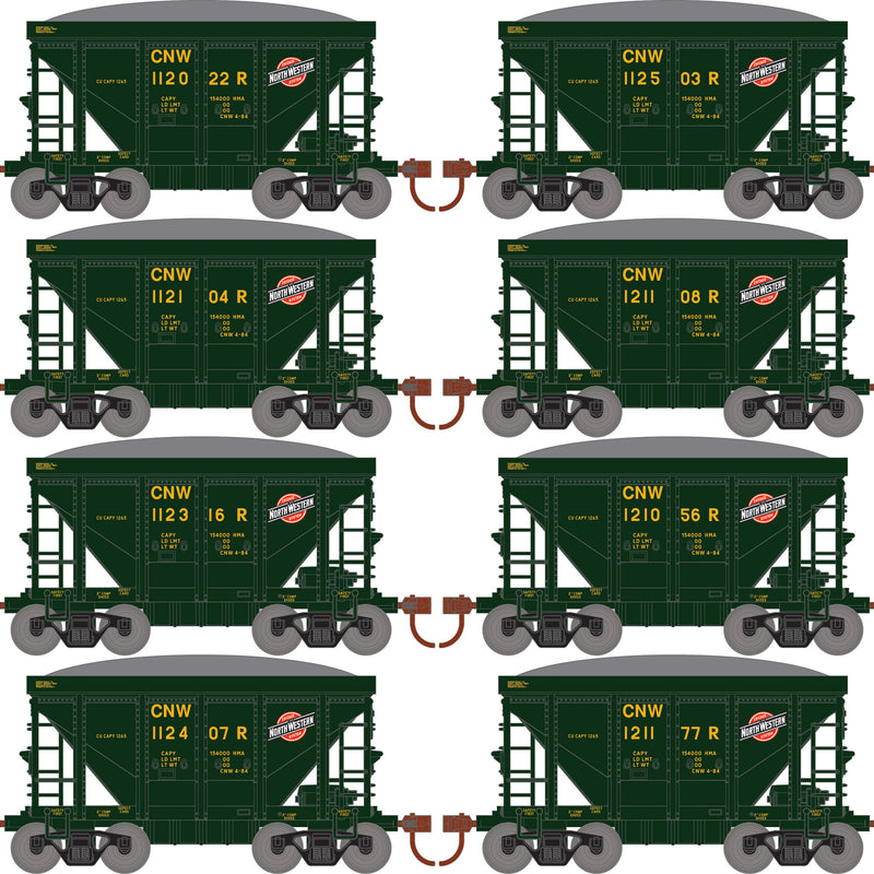 PREORDER Athearn Roundhouse RND-1172 HO 24' Ore Car With Load, CNW