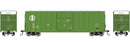 Roundhouse HO -1174 50' High-Cube Smooth Side Box Car, IBT