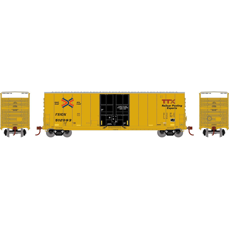 PREORDER Athearn Roundhouse RND-1184 HO 50' High-Cube Smooth Side Box Car, FBOX