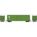 Roundhouse HO RND-1189 50' High-Cube Smooth Side Box Car, International Bridge & Terminal