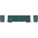 PREORDER Athearn Roundhouse RND-1304 HO RND 50' Waffle High Cube Box Car, Amtrak (Green)