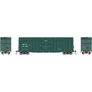 PREORDER Athearn Roundhouse RND-1304 HO RND 50' Waffle High Cube Box Car, Amtrak (Green)