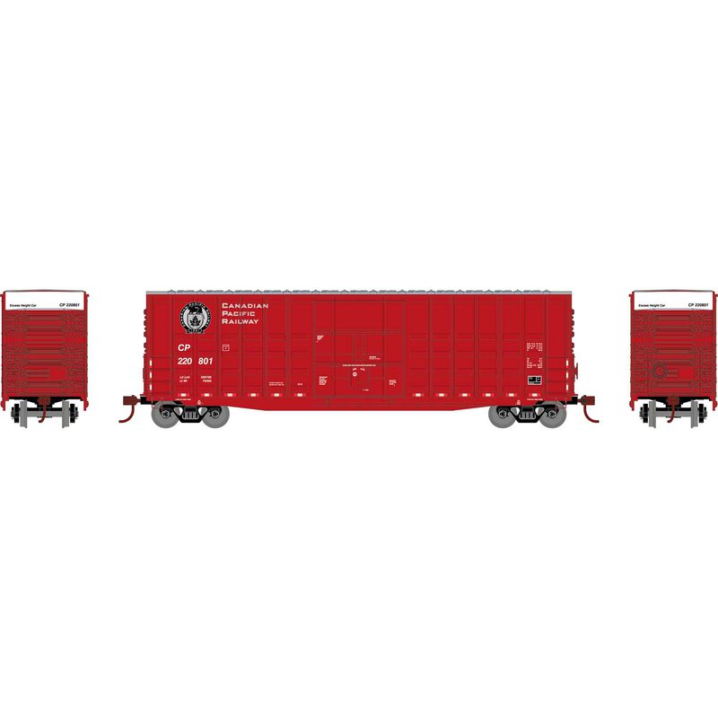 PREORDER Athearn Roundhouse RND-1306 HO RND 50' Waffle High Cube Box Car, CP