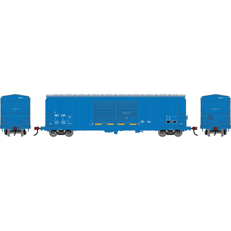 PREORDER Athearn Roundhouse RND-1359 HO 50' FMC 5283 Double Door Box Car, MILW