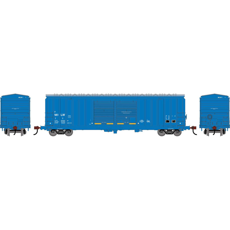 PREORDER Athearn Roundhouse RND-1359 HO 50' FMC 5283 Double Door Box Car, MILW