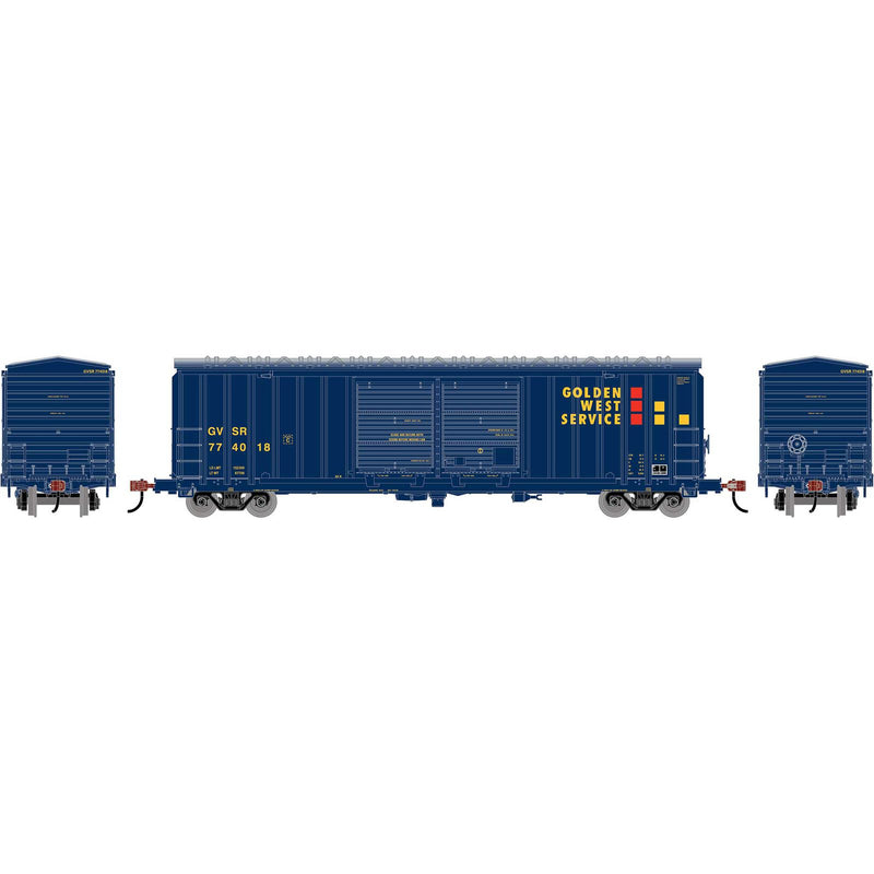 PREORDER Athearn Roundhouse RND-1362 HO 50' FMC 5283 Double Door Box Car, GVSR