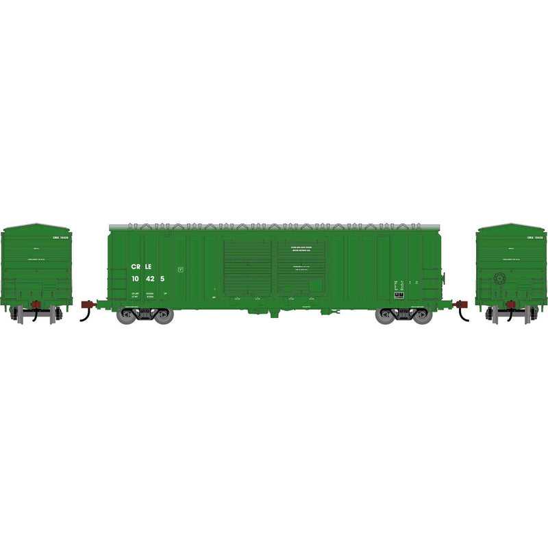 PREORDER Athearn Roundhouse RND-1369 HO 50' FMC 5283 Double Door Box Car, CRLE