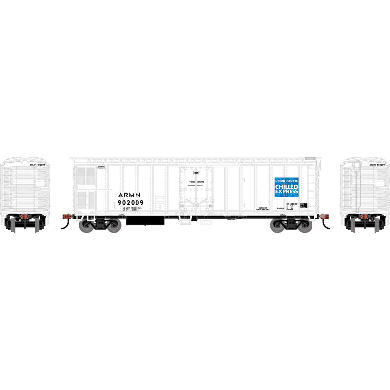 PREORDER Athearn Roundhouse RND-1437 HO 50' Smooth Side Mechanical Reefer, ARMN