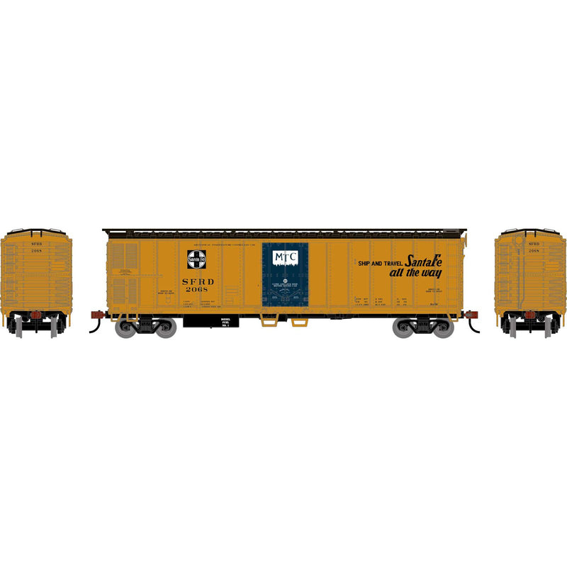PREORDER Athearn Roundhouse RND-1444 HO 50' Smooth Side Mechanical Reefer, SFRD
