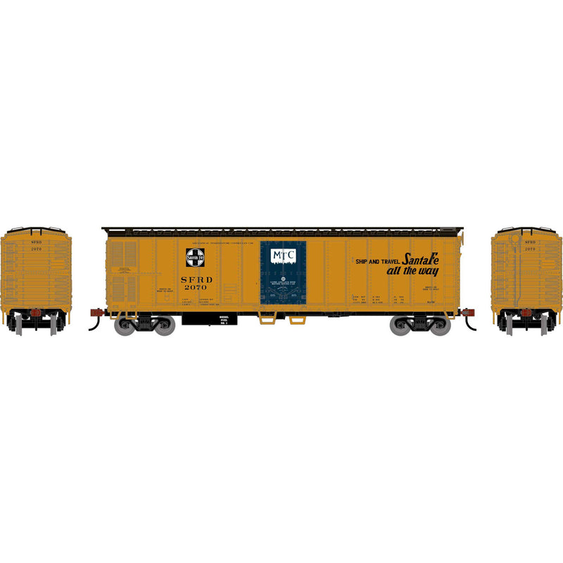 PREORDER Athearn Roundhouse RND-1444 HO 50' Smooth Side Mechanical Reefer, SFRD