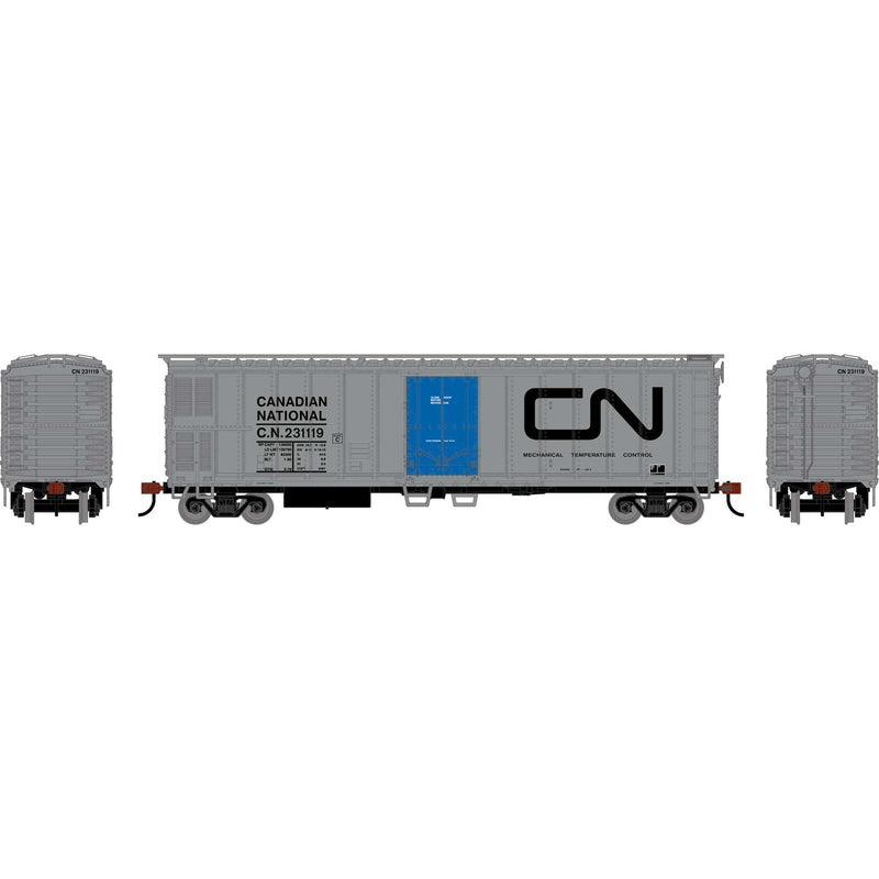 PREORDER Athearn Roundhouse RND-1451 HO 50' Smooth Side Mechanical Reefer, CN