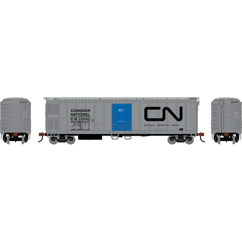 PREORDER Athearn Roundhouse RND-1450 HO 50' Smooth Side Mechanical Reefer, CN