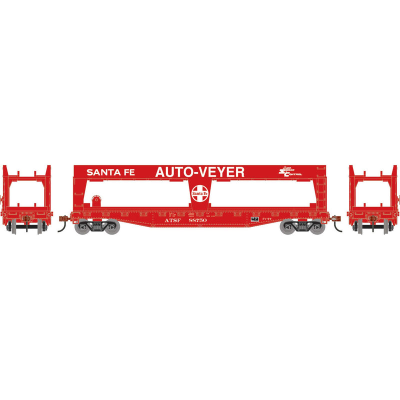 PREORDER Athearn RND-1993 HO RND 50' Double-Deck Auto-Loader, ATSF