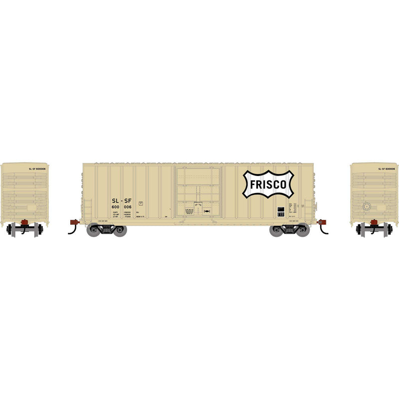 PREORDER Athearn Roundhouse RND-2088 HO 50' Exterior Post High Cube Plug Door Box Car, SLSF