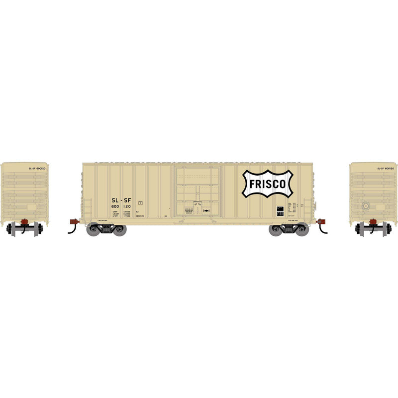 PREORDER Athearn Roundhouse RND-2089 HO 50' Exterior Post High Cube Plug Door Box Car, SLSF