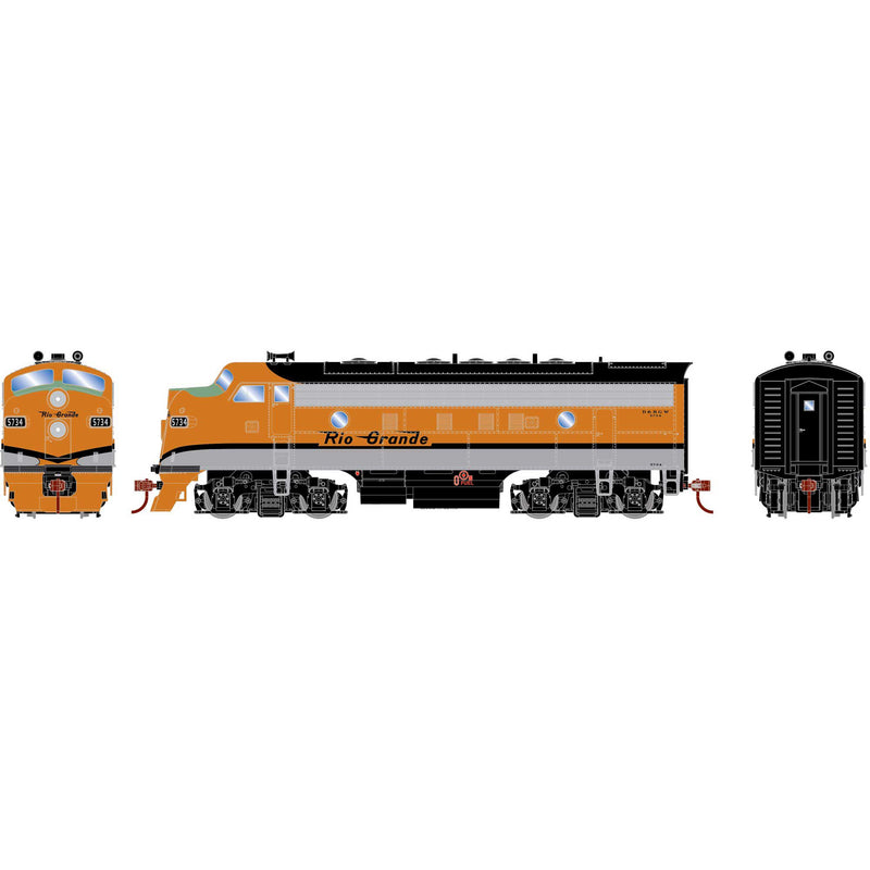 PREORDER Athearn Roundhouse RND-2235 HO F7A Locomotive DCC-Ready, DRGW