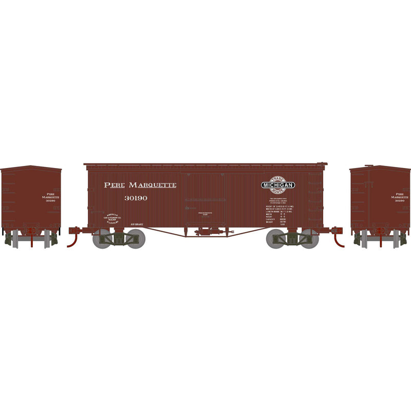 PREORDER Athearn Roundhouse RND-2349 HO 36' Old Time Box Car, PM