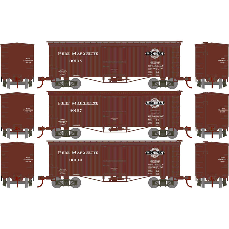 PREORDER Athearn Roundhouse RND-2351 HO 36' Old Time Box Car, PM