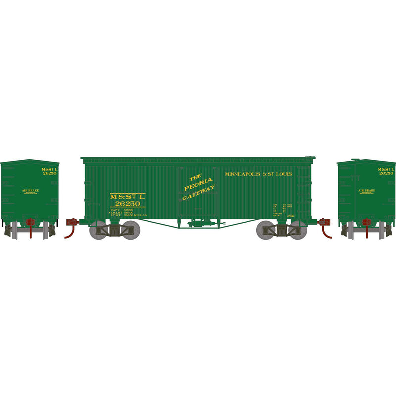 PREORDER Athearn Roundhouse RND-2352 HO 36' Old Time Box Car, MSTL