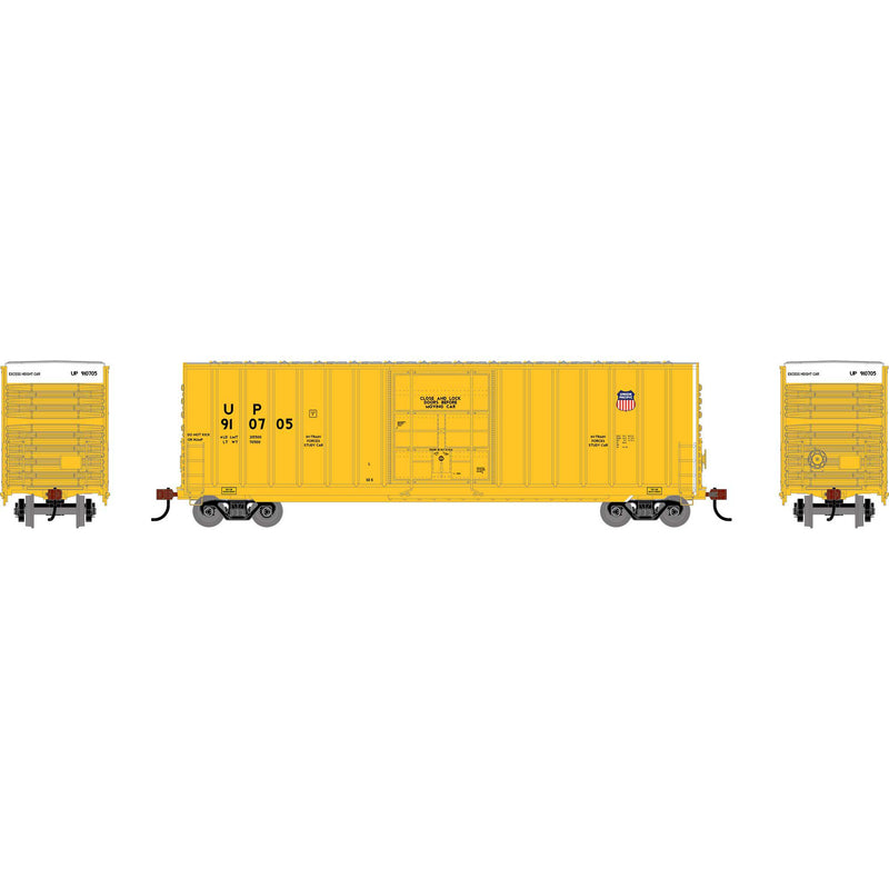 PREORDER Athearn Roundhouse RND-2726 HO 50' High-Cube Single Plug Rib-Side Box Car, UP