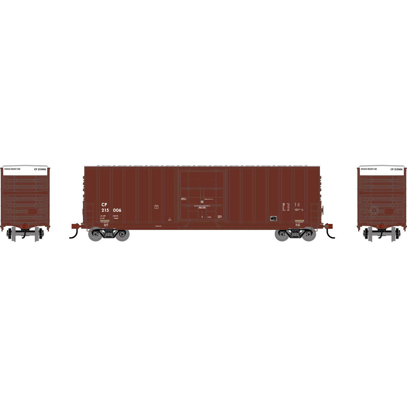 PREORDER Athearn Roundhouse RND-2730 HO 50' High-Cube Single Plug Rib-Side Box Car, CP