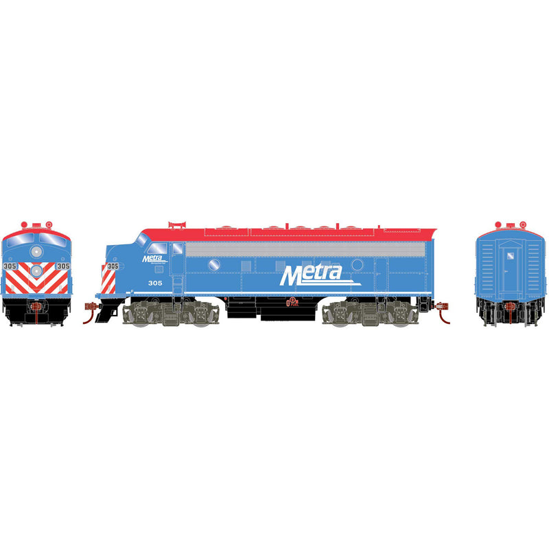 PREORDER Athearn Roundhouse RND-2748 HO F7A Locomotive DCC-Ready, METX