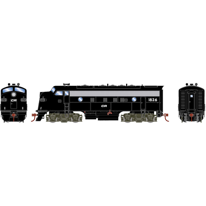 PREORDER Athearn Roundhouse RND-2752 HO F7A Locomotive DCC-Ready, CR