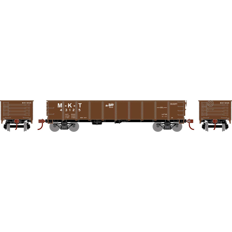 PREORDER Roundhouse HO 2833 40' Gondola, Missouri-Kansas-Texas