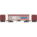 PREORDER Roundhouse HO 3037 36' Wooden Refrigerator Car, Purina MRS