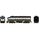 PREORDER Roundhouse HO 3517 F7A Diesel Locomotive, Painted Unlettered/Swept Single Stripe