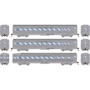 PREORDER Roundhouse HO 3526 Streamline Car Set, Burlington Northern Santa Fe