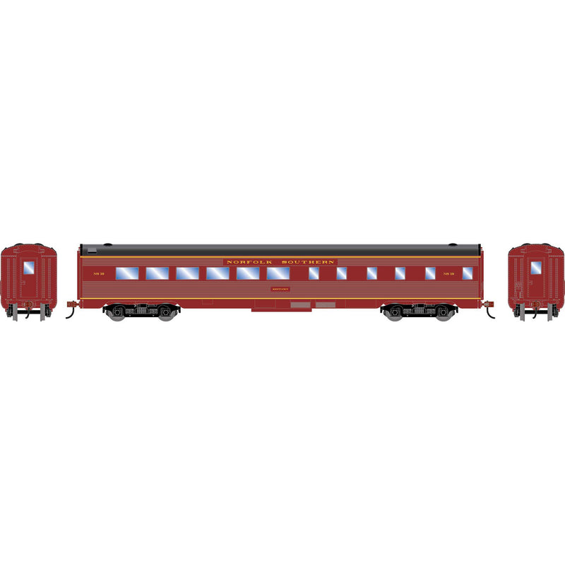 PREORDER Roundhouse HO 3527 Streamline Diner Car, Norfolk Southern Kentucky