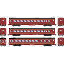 PREORDER Roundhouse HO 3530 Streamline Car Set, Norfolk Southern