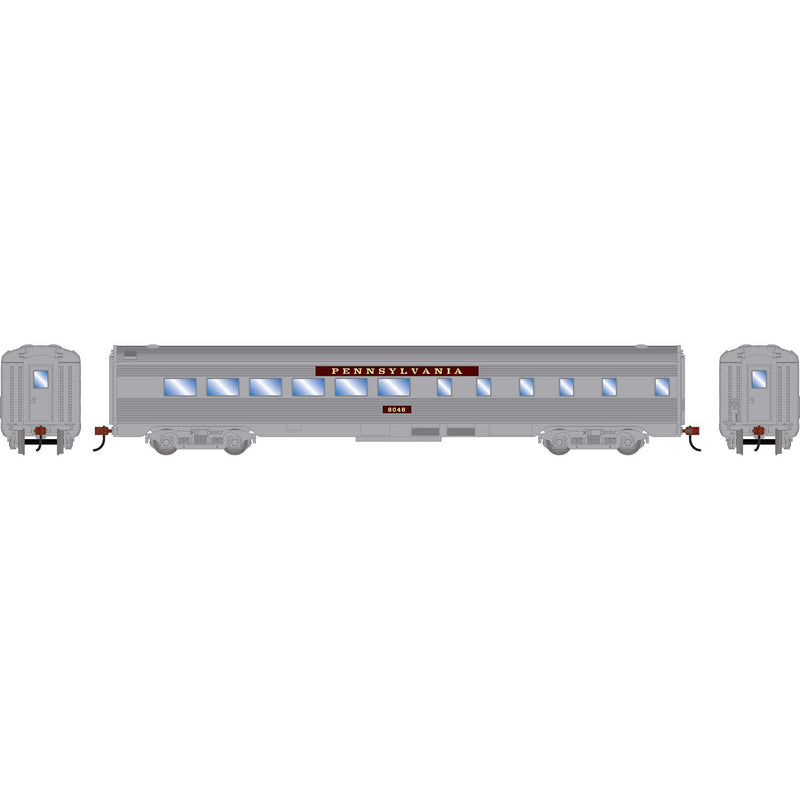 PREORDER Roundhouse HO 3543 Streamline Diner Car, Pennsylvania