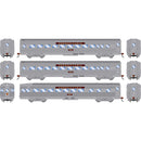 PREORDER Roundhouse HO 3546 Streamline Car Set, Pennsylvania Coach #5250/Coach #5255/Observation #3886 (3-Pack)