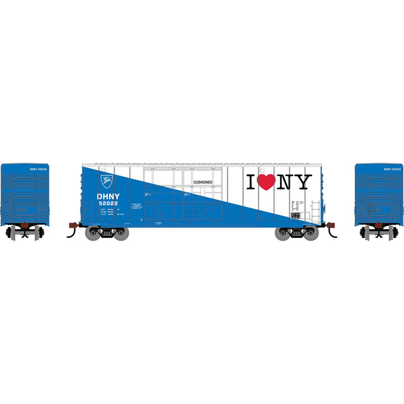 PREORDER Roundhouse HO 3568 50 High-Cube Smooth Side Box Car, Delaware & Hudson Legendary Liveries