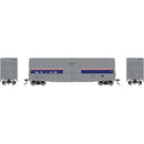 PREORDER Roundhouse HO RND-4647 RND 50' Waffle High Cube Box Car, AMTK Phase IV