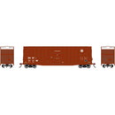 PREORDER Roundhouse HO RND-4651 RND 50' Waffle High Cube Box Car, BNSF