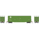PREORDER Roundhouse HO RND-4655 RND 50' Waffle High Cube Box Car, IBT