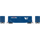 PREORDER Roundhouse HO RND-4660 RND 50' Waffle High Cube Box Car, MRL