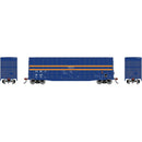 PREORDER Roundhouse HO RND-4666 RND 50' Waffle High Cube Box Car, TOE