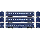 PREORDER Roundhouse HO RND-4672 RND Streamline Cars, X #2 Coach; #5 Coach; #6 Observation 80th Anniversary Limited Edition (3)