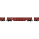 PREORDER Roundhouse HO RND-4853 RND 50' Gondola, ATSF