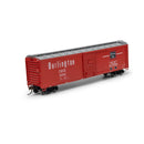 Roundhouse HO RND15094 50' PS-1 Single Sliding Door Box, Chicago Burlington & Quincy