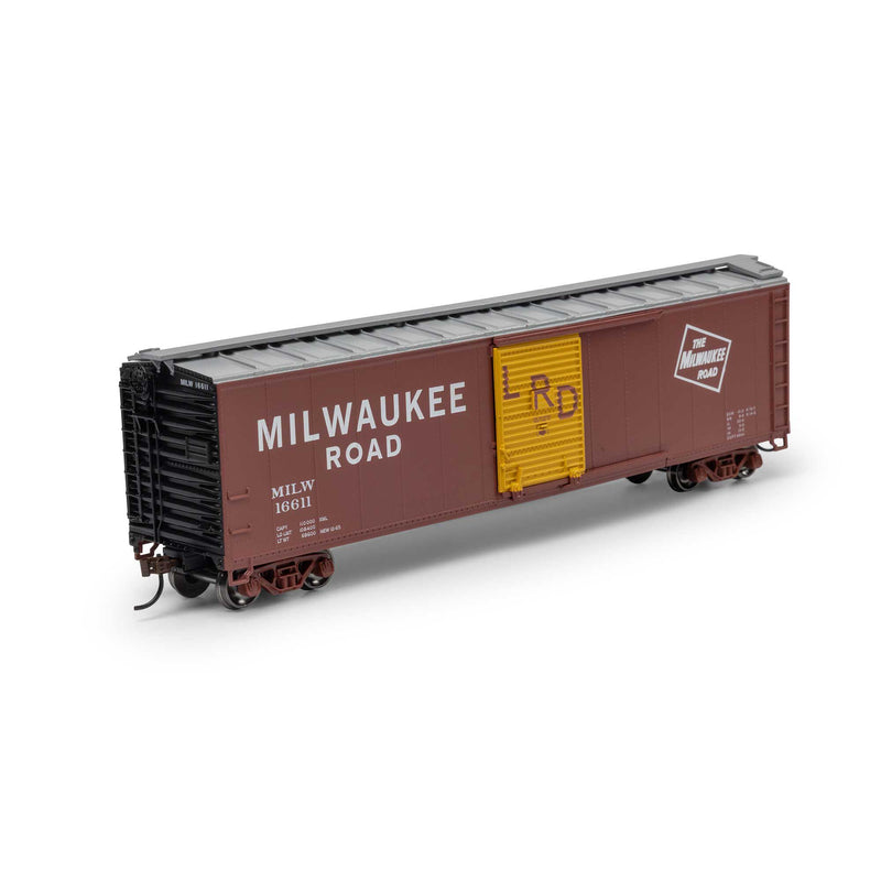 PREORDER Athearn Roundhouse RND15097 HO 50' PS-1 Single Sliding Door Box, MILW