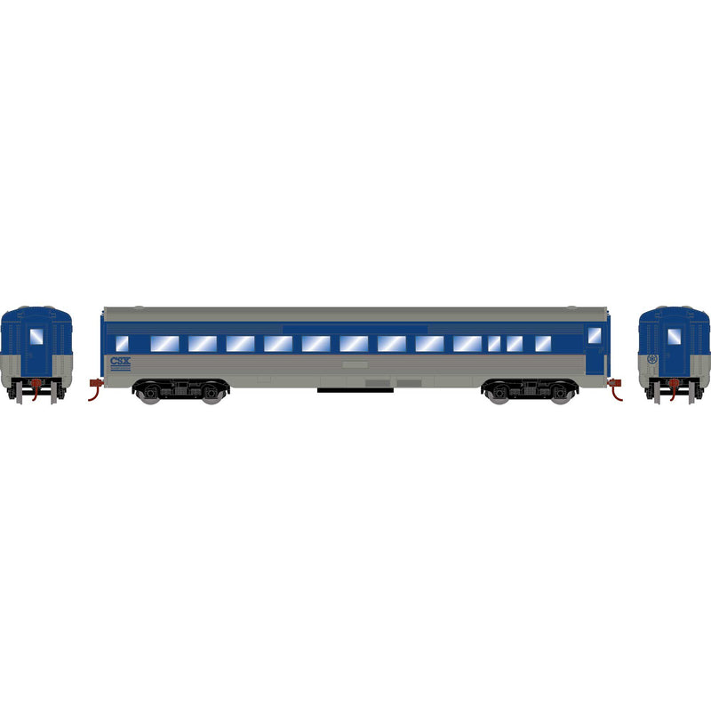 PREORDER Athearn Roundhouse RND79124 HO Streamline Passenger Car, CSXT No Number