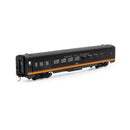 Athearn Roundhouse RND79126 HO Streamline Passenger Cars, KCS