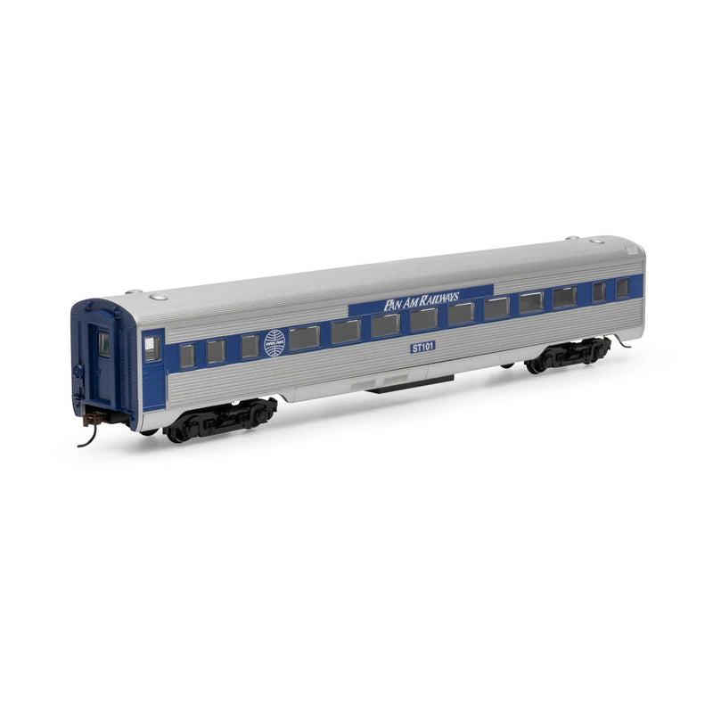 Athearn Roundhouse RND79128 HO Streamline Passenger Car, Pan Am