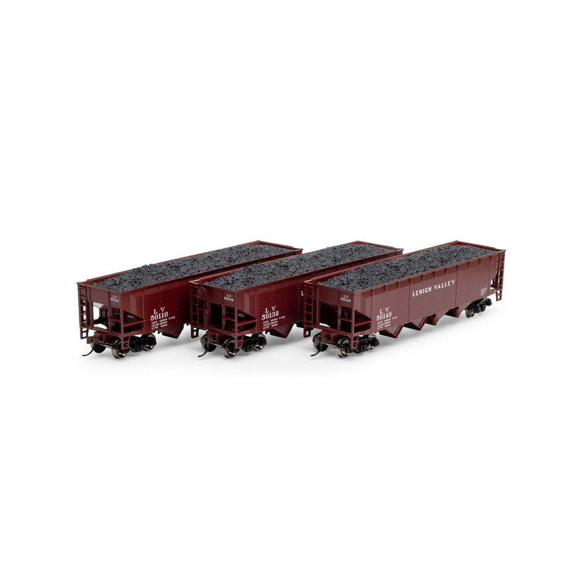 PREORDER Athearn Roundhouse RND88185 HO 40' 4-Bay Offset Hopper w/Load, LV